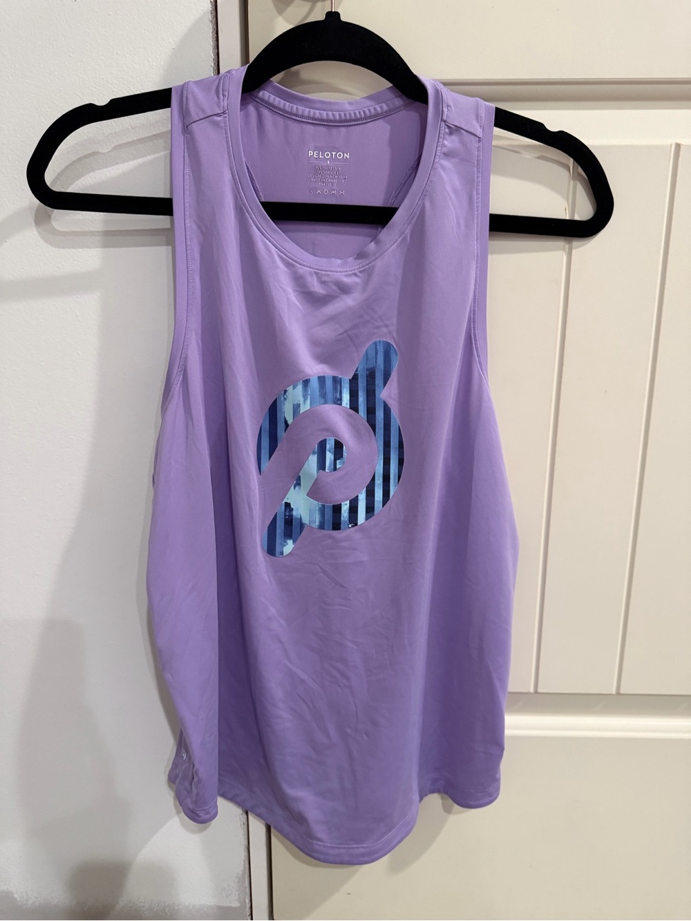 Peloton Lavender Active Logo Tank